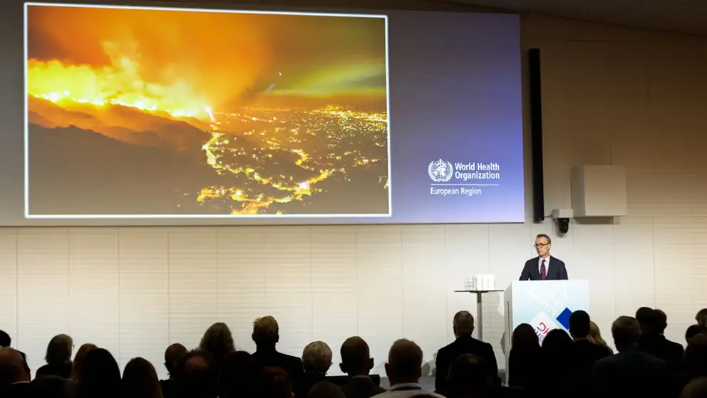 Dr. Robb Butler, Special Representative, WHO Regional Office for Europe.