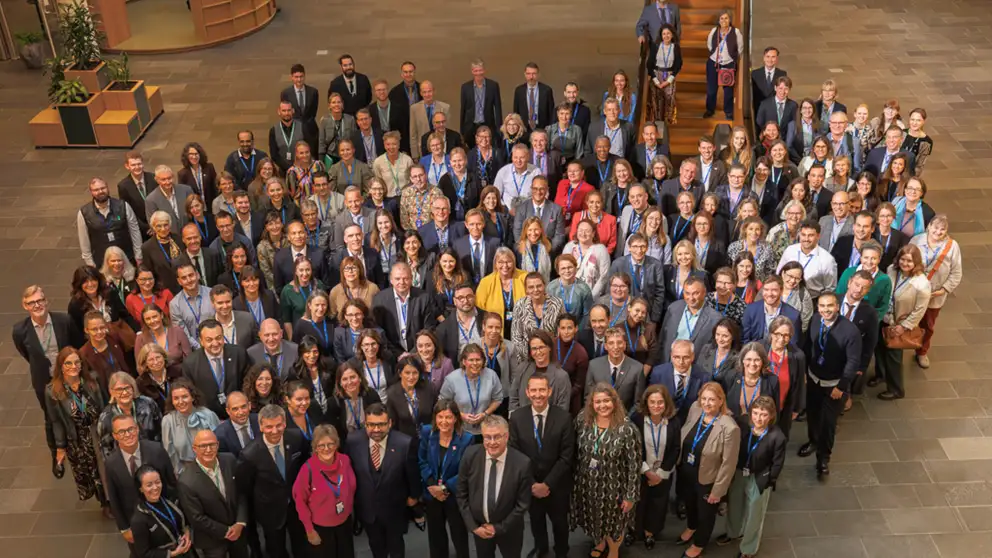 Group photo of all conference participants.